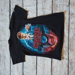 Universal Stranger Things 2018 Black Tee Shirt XS